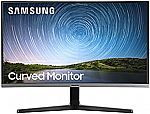 SAMSUNG 27" CR50 Frameless Curved Gaming Monitor (LC27R500FHNXZA) $129.99