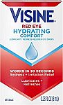 Visine Red Eye Hydrating Comfort Redness Relief Lubricating Eye Drops 0.28-oz $1.61