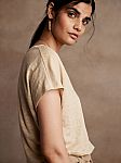 Banana Republic Linen Scoop-Neck T-Shirt $13 and more