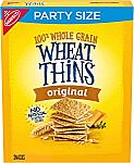 20oz Wheat Thins Original Whole Grain Wheat Crackers $1.94