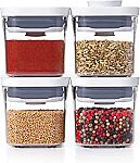 4-Ct OXO Good Grips 0.2 qt. Mini POP Container with Airtight Lid $18