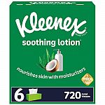 6-Pack 120-Ct Kleenex Soothing Lotion Facial Tissue (3 for $28.50) + $10 Target Gift Card