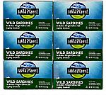 6-Pack 4.25-oz Wild Planet Wild Sardines In Extra Virgin Olive Oil w/ Sea Salt (EVOO) $8.30