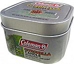 6-oz Coleman Scented Citronella Candle (Pine Scent) $2.95