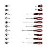 Milwaukee Screwdriver Set (10-Piece) $24.99