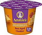 12-Pack Annie’s Microwave Mac & Cheese Organic Pasta Single-Serving Cups $11.15 & More