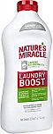 Nature's Miracle Laundry Boost (Works on Tough Pet Stains And Odors) $5.65 (YMMV)