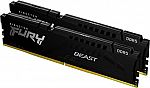 Kingston Beast Black DDR5 16GB Memory (Kit of 2) $104