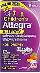 3 x 24 Ct Allegra Children's Non-Drowsy Antihistamine Meltable Tablets $26