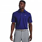 Under Armour Men's Tech Golf Polo (Bauhaus Blue) $16.12