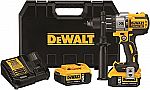 DeWalt DCD996P2 20V MAX XR Brushless Hammer Drill w/ 2-ct 5Ah Batteries, Charger & More $190