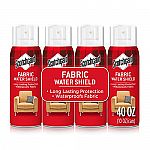 4-Pack 10-oz Scotchgard Fabric Protection Water Shield (Waterproofs Fabric) $7
