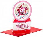 Hallmark Paper Wonder Pop Up Musical Valentines Day Card (Love You Snow Globe) $6.30 & More