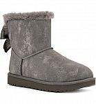 UGG Mini Bailey Bow Glimmer Faux Fur Lined Boot $90 and more