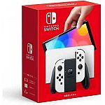 Nintendo Switch OLED Model w/ White Joy-Con $294