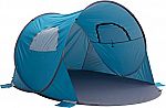 Pop Up Beach Tent with UV Protection and Ventilation Windows Large $25
