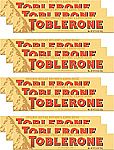 12-Ct 3.52-oz Toblerone Swiss Milk Chocolate Candy Bar with Honey and Almond Nougat $13.94