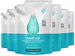6-Pack Of 1L (34oz) Method Gel Hand Soap Refill $21