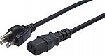 10-Pack Amazon Basics Computer Monitor TV Replacement Power Cord $3