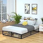 Amazon Basics 10" Metal Platform Bed Frame King $40