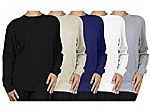 Mens 4-Pk Lightweight Long Sleeve Waffle-Knit Thermal Shirts $13 and more