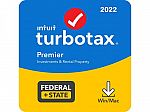 TurboTax Premier with State 2022 PC/MAC Download $60 and more