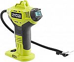 RYOBI ONE+ 18V Cordless High Pressure Inflator with Digital Gauge (Tool Only) P737D $20