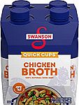 4-Pk Swanson Chicken Broth 8 Oz $3.76