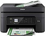 Epson Workforce WF-2830 All-in-One Wireless Color Printer with Scanner, Copier and Fax $79.99