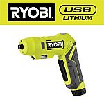 RYOBI USB Lithium Screwdriver Kit $25 Shipped and more