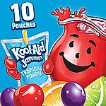 40 Pouches of Kool-Aid Jammers Tropical Punch Flavored Juice Drink $2.68