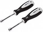 Amazon Basics 2-Piece Nut Driver Set - 6mm and 8mm $3