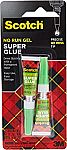 2-Pack Scotch Super Glue Gel, .07 oz $2.59