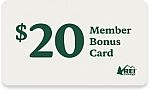 REI Co-op Members - $20 Bonus Card with $100 Purchase