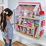 KidKraft Chelsea Doll Cottage Wooden Dollhouse $36