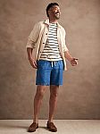 Banana Republic 8" Linen Easy Short $10 + Free Shipping