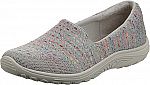 Skechers Women's Reggae Knit Twin Gore Slip on $21