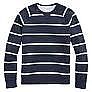 Brooks Brothers Stripe Kangaroo Pocket Crewneck Sweatshirt $19.99 and more