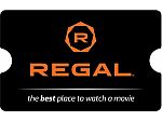 Regal $50 Gift Card (Email Delivery) $40