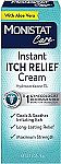 Monistat Care Instant Itch Relief Cream-Max Strength 1 Oz $3