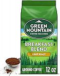 12 Ounces Green Mountain Coffee Breakfast Blend - Ground Coffee $3