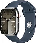 Apple Watch Series 9 [GPS+Cellular 45mm] [Case: Stainless Steel] $549.89