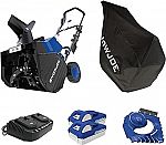 Snow Joe 24-Volt iON+ Snow Blower Bundle $99.99