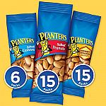 36-Ct Planters Nuts Cashews & Peanuts Variety Snack Pack $11.24