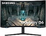 SAMSUNG 27" Odyssey G65B QHD 240Hz 1000R Curved Gaming Monitor $329.99