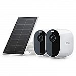 Arlo Essential Spotlight Camera + Solar Panel (2 Cameras + 1 Solar Panel) $119 and more