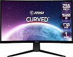 MSI G242C 24" FHD Curved Gaming Monitor $94.99