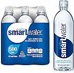 6-pack 16.9 Fl Oz smartwater Vapor Distilled Premium Water $3.89