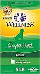 5-lb Wellness Complete Health Dry Dog Food with Grains $3.37