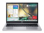 Acer Aspire 3 A315-24P-R7VH 15.6" FHD Slim Laptop (Ryzen 3 7320U 8GB 128GB SSD) $269.99 and more